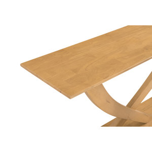 Wade Logan® Catelynn 57'' Solid Wood Console Table & Reviews | Wayfair